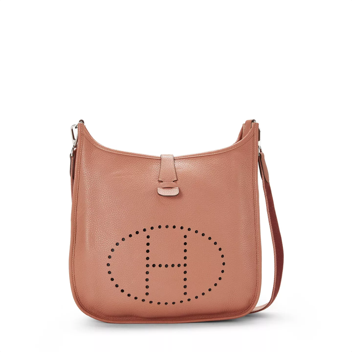 HERMES PINK CLEMENCE EVELYNE III GM